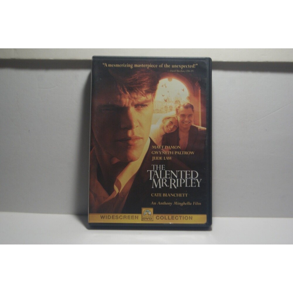 The Talented Mr.Ripley DVD 1999 Action Thriller Matt Damon